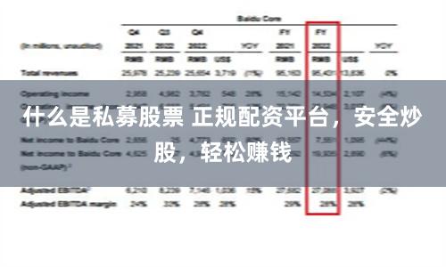 什么是私募股票 正规配资平台，安全炒股，轻松赚钱